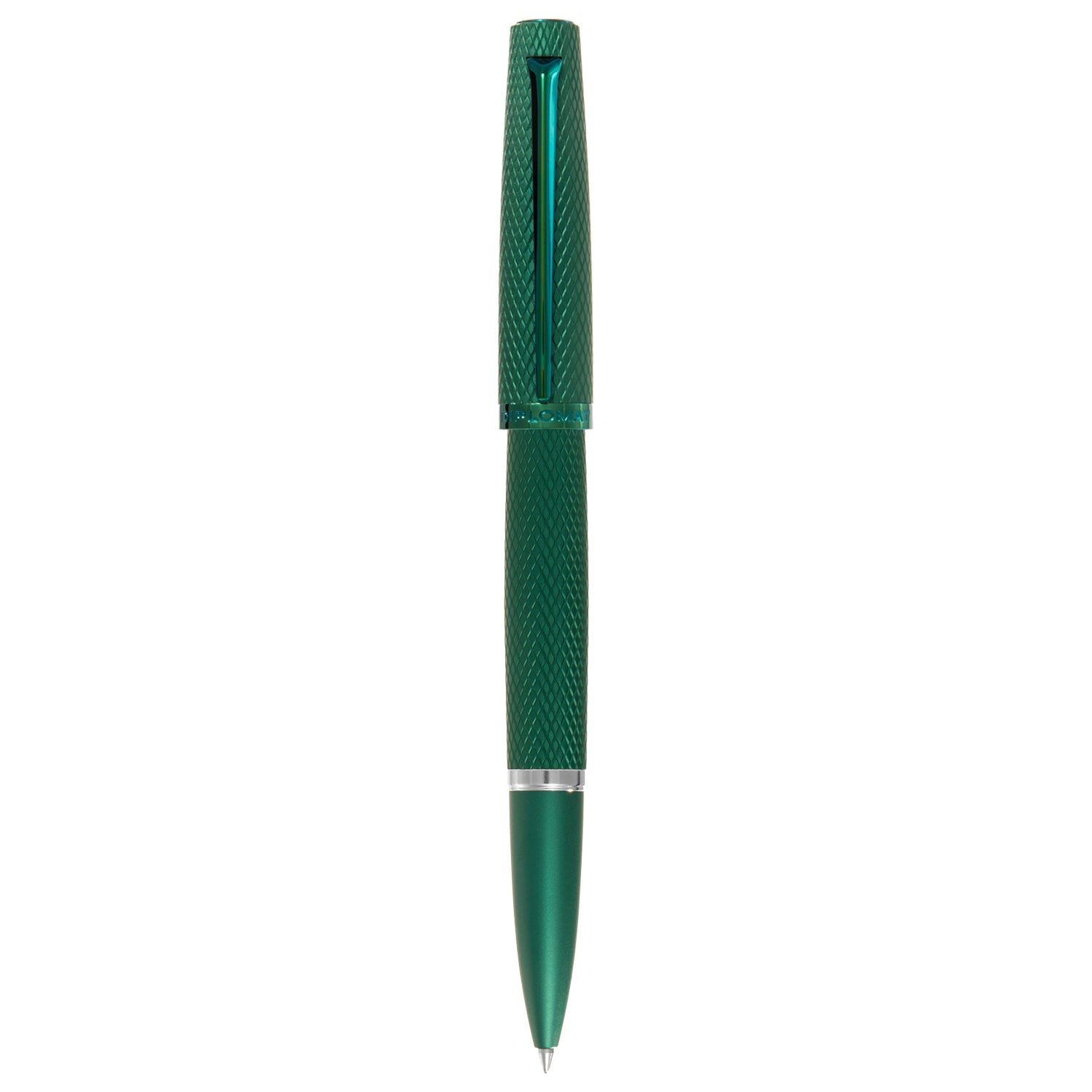 Diplomat Viper Green Guilloche Roller Ball Pen D41304030