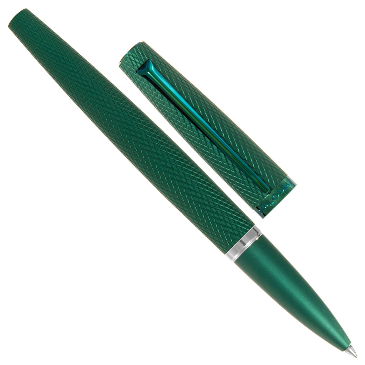 Diplomat Viper Green Guilloche Roller Ball Pen D41304030