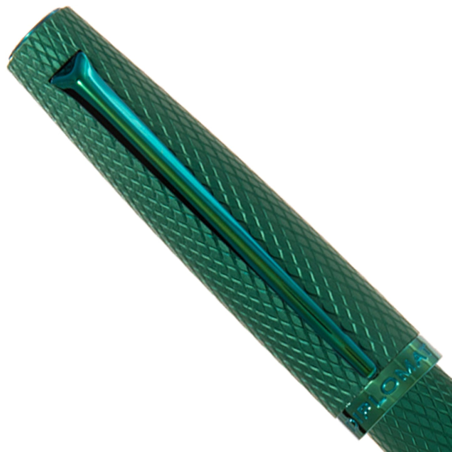 Diplomat Viper Green Guilloche Roller Ball Pen D41304030