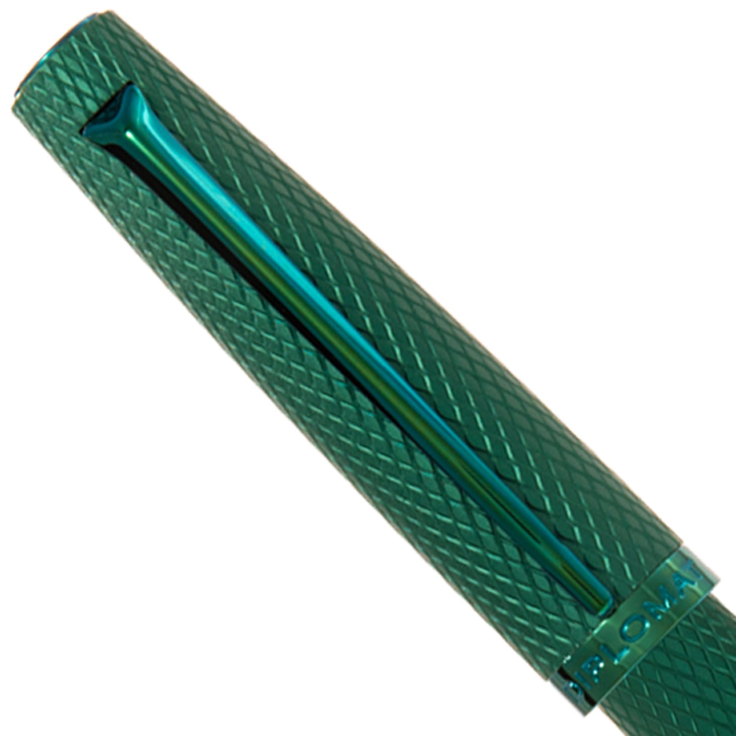 Diplomat Viper Green Guilloche Roller Ball Pen D41304030