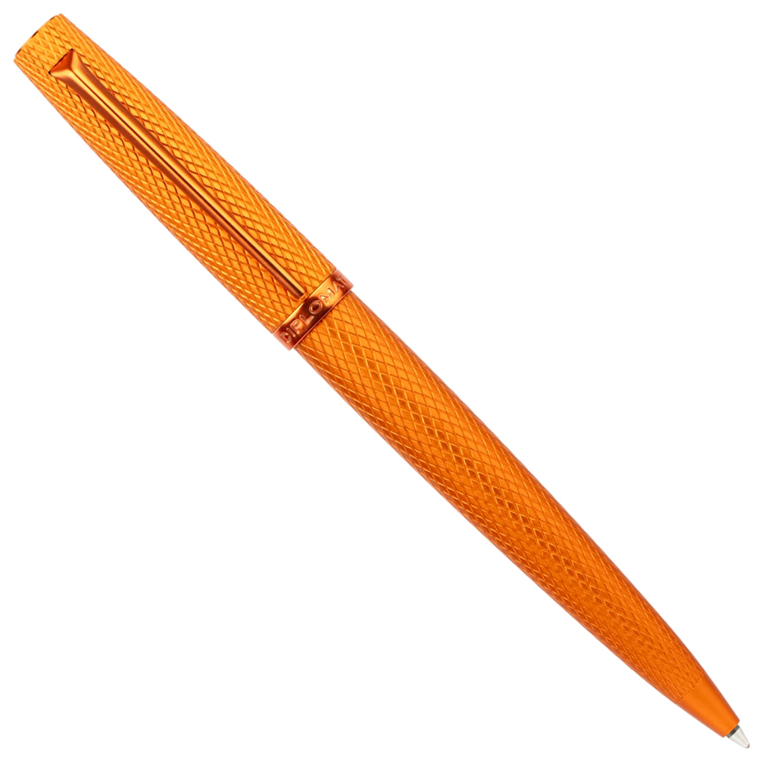 Diplomat Viper Orange Guilloche PVD Ballpoint Pen D41306040