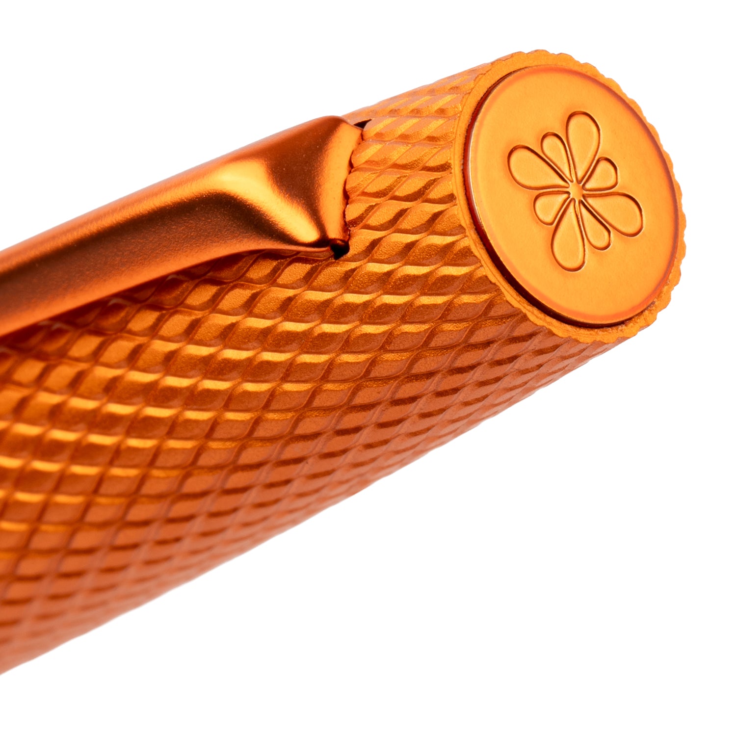 Diplomat Viper Orange Guilloche PVD Fountain Pen