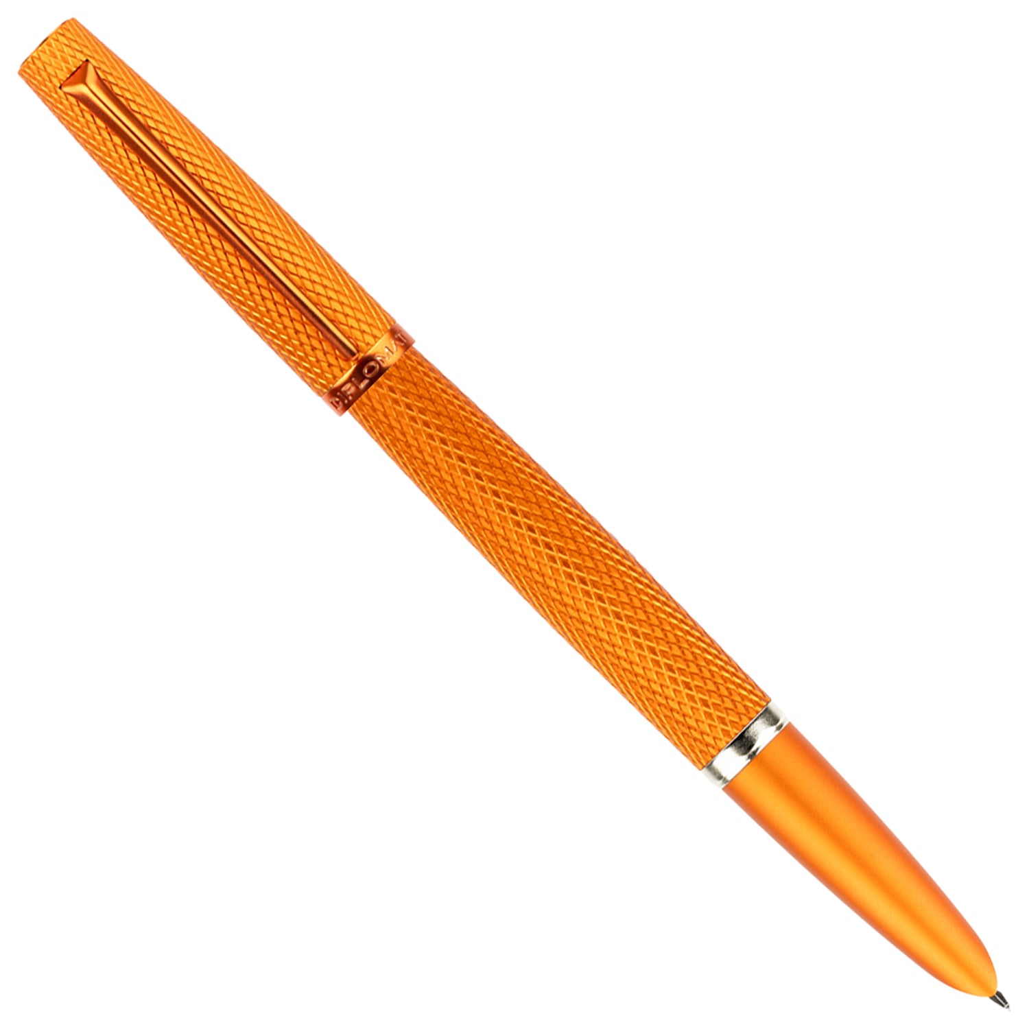 Diplomat Viper Orange Guilloche PVD Fountain Pen