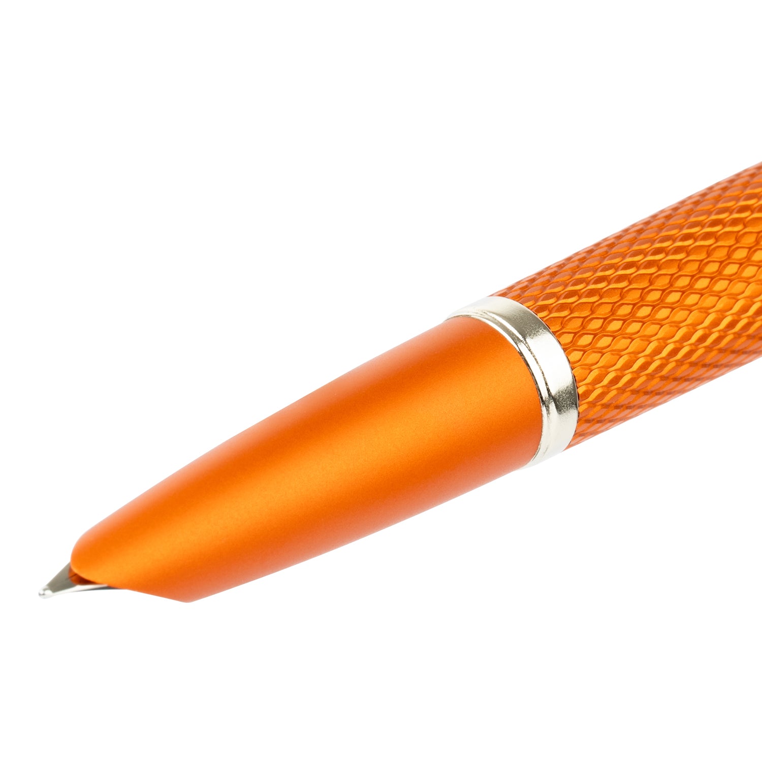 Diplomat Viper Orange Guilloche PVD Fountain Pen