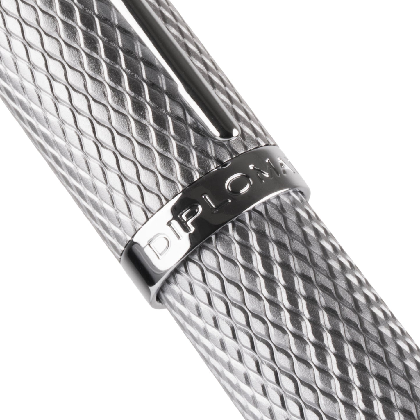 Diplomat Viper Silver Guilloche CT Roller Ball Pen D41305030