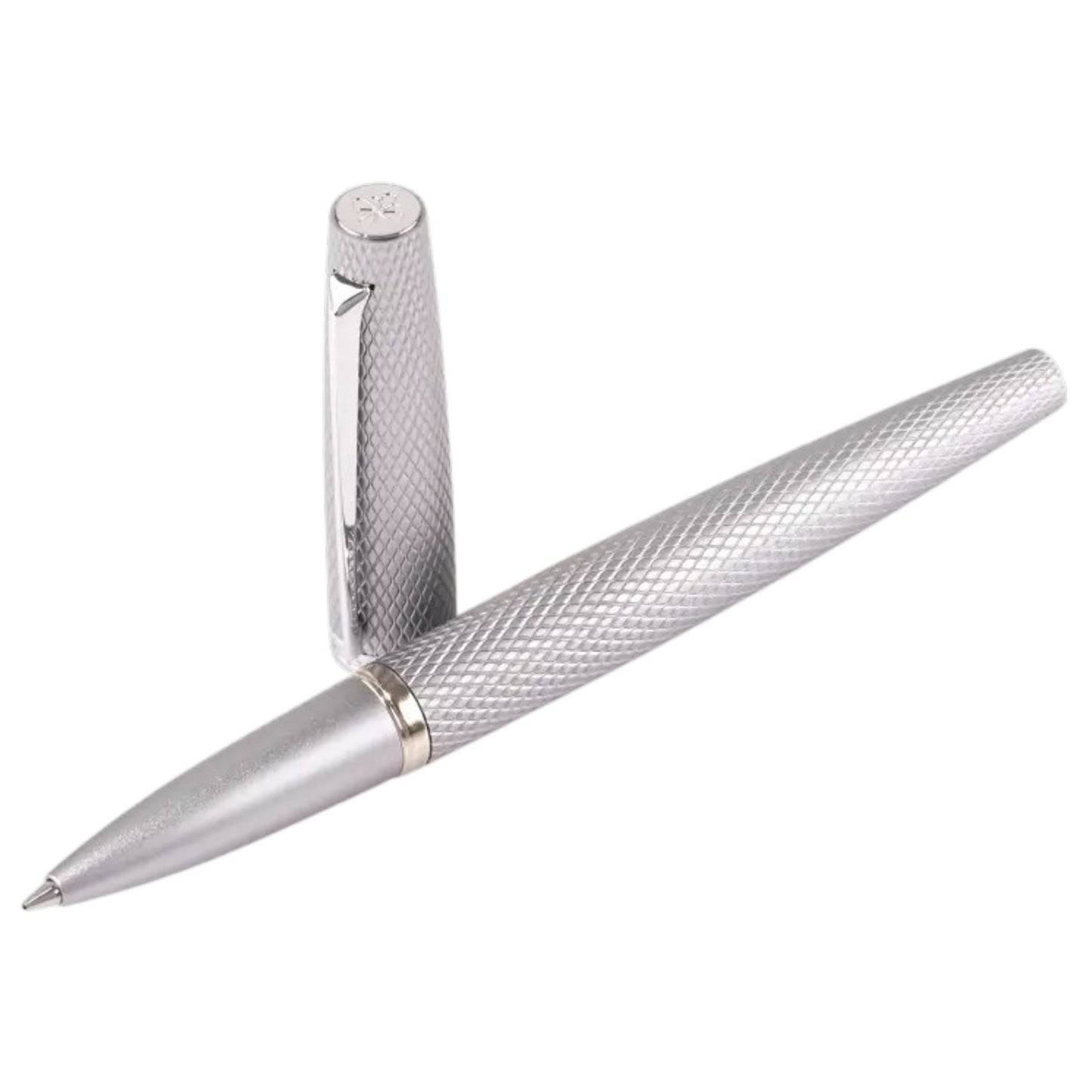 Diplomat Viper Silver Guilloche CT Roller Ball Pen D41305030