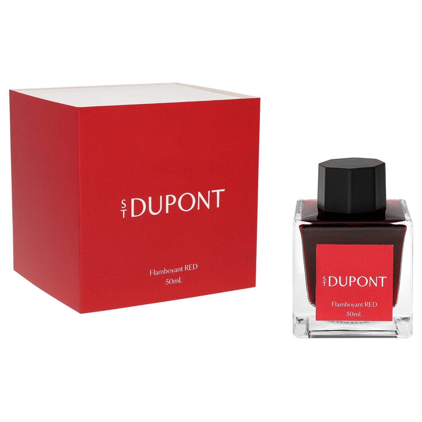 S.T. Dupont Ink Bottle (Flamboyant Red - 50 ML) 40167