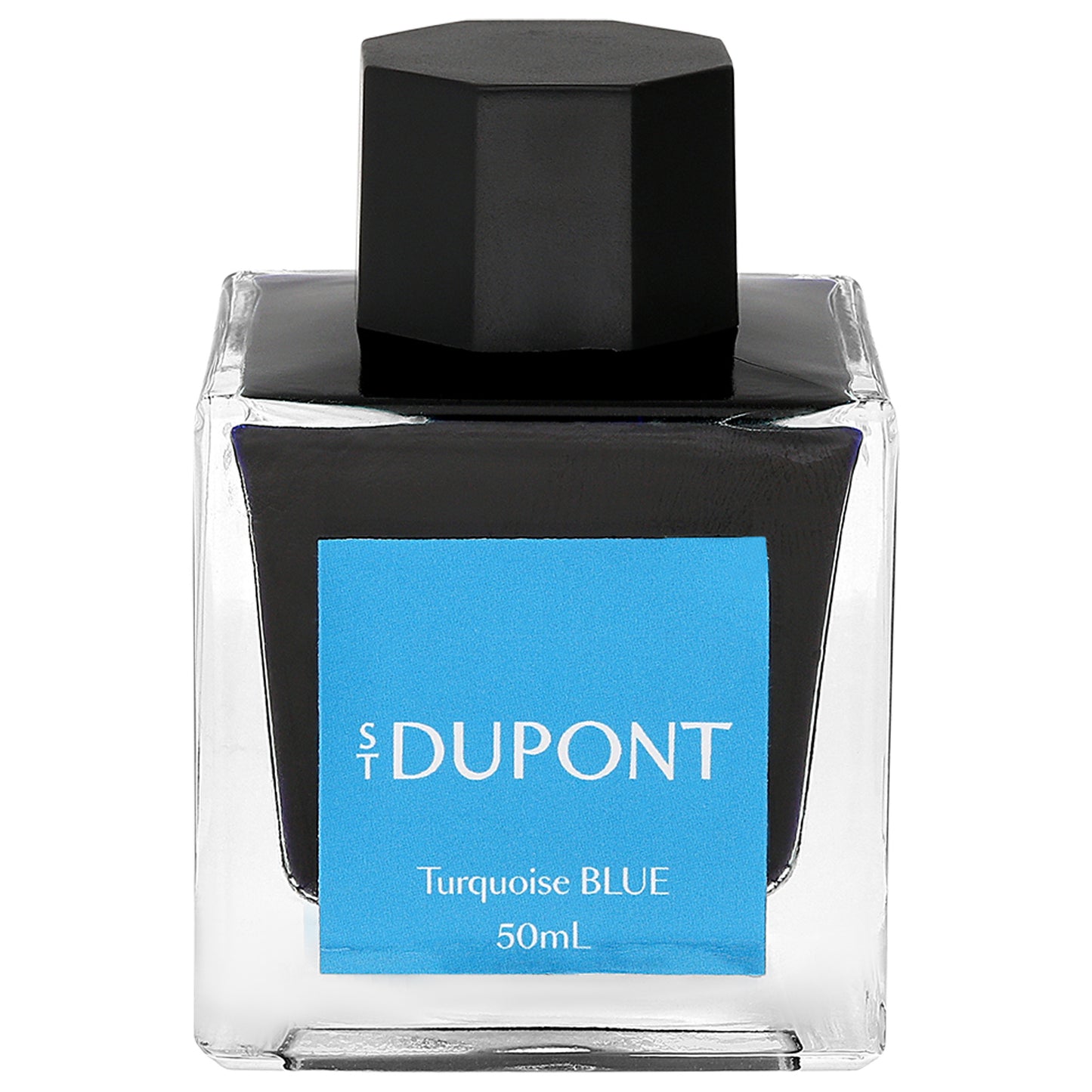S.T. Dupont Ink Bottle (Turquoise Blue - 50 ML) 40169
