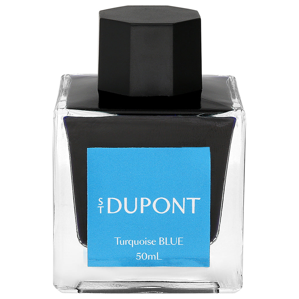 S.T. Dupont Ink Bottle (Turquoise Blue - 50 ML) 40169