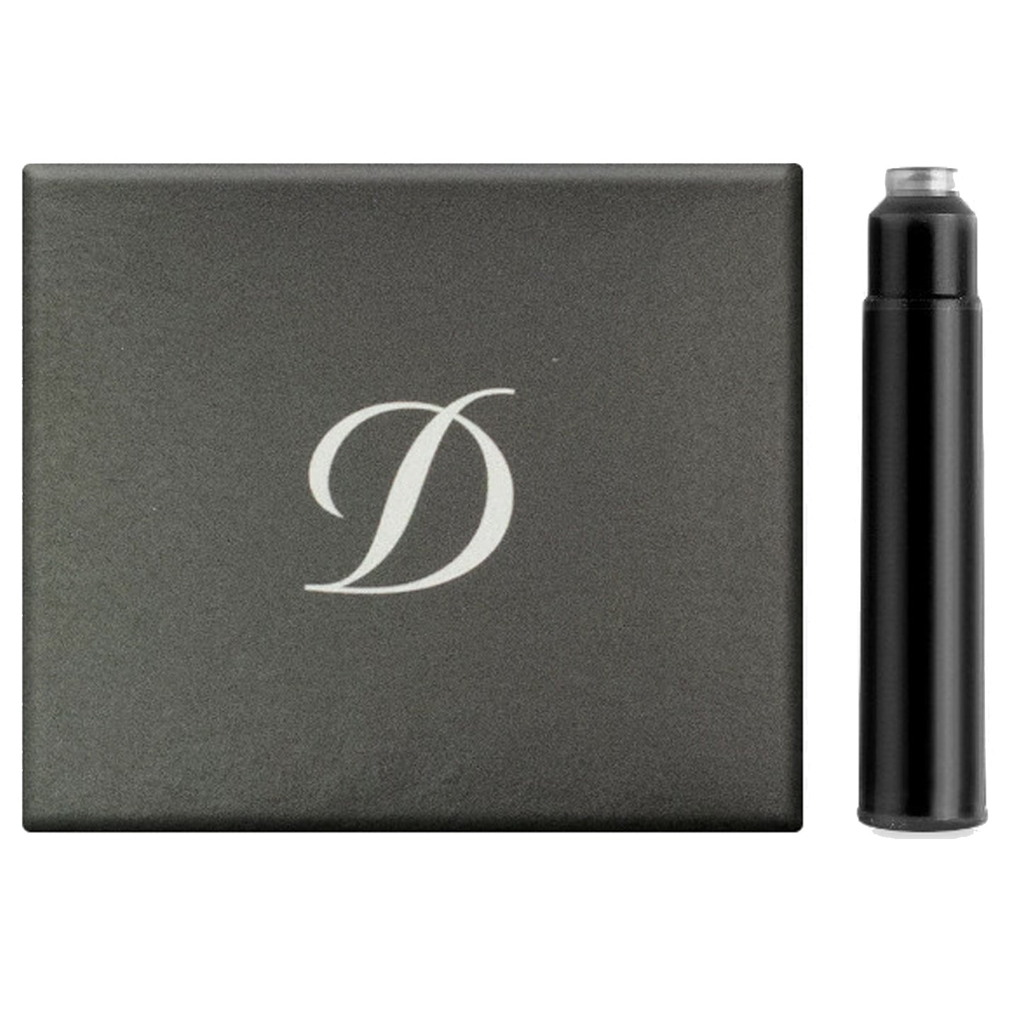 S.T. Dupont Ink Cartridge (Black - Pack of 6) 040110