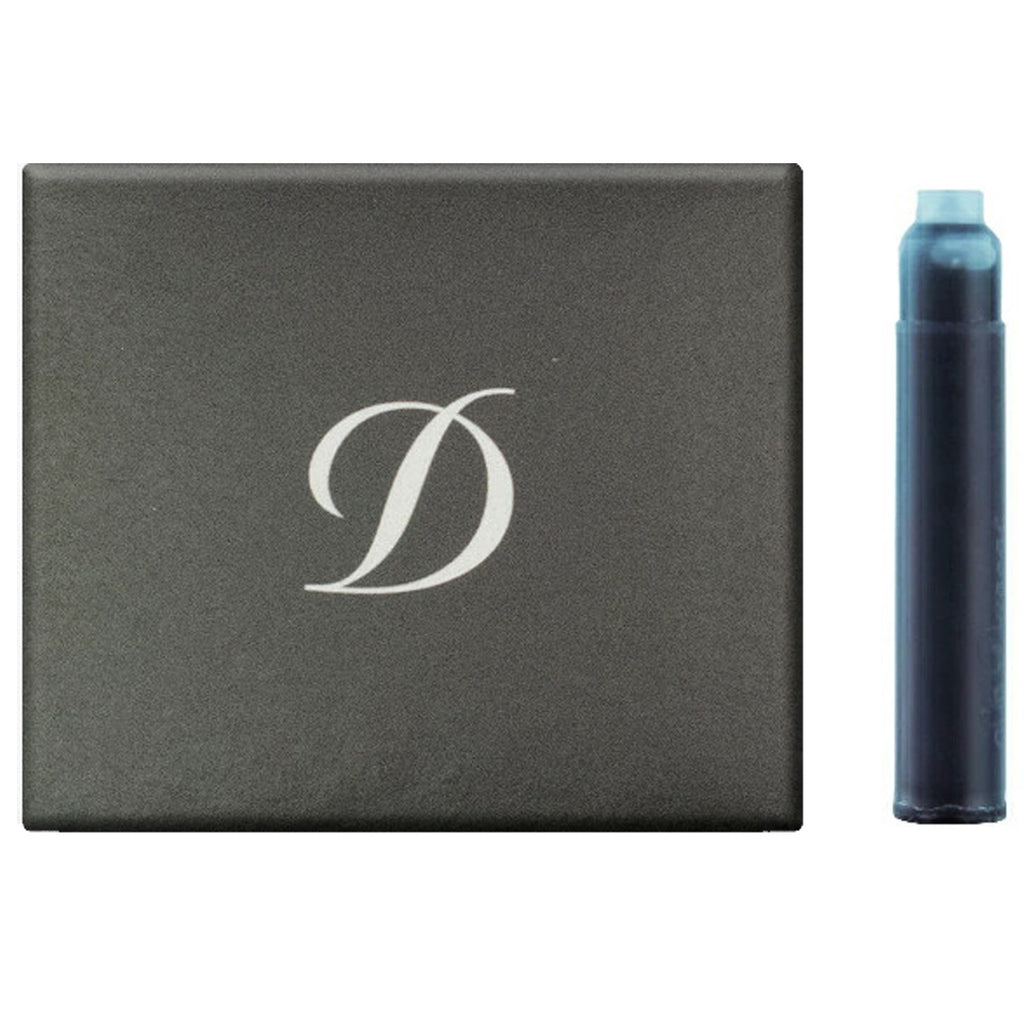 S.T. Dupont Ink Cartridge (Turquoise - Pack of 6) 040364