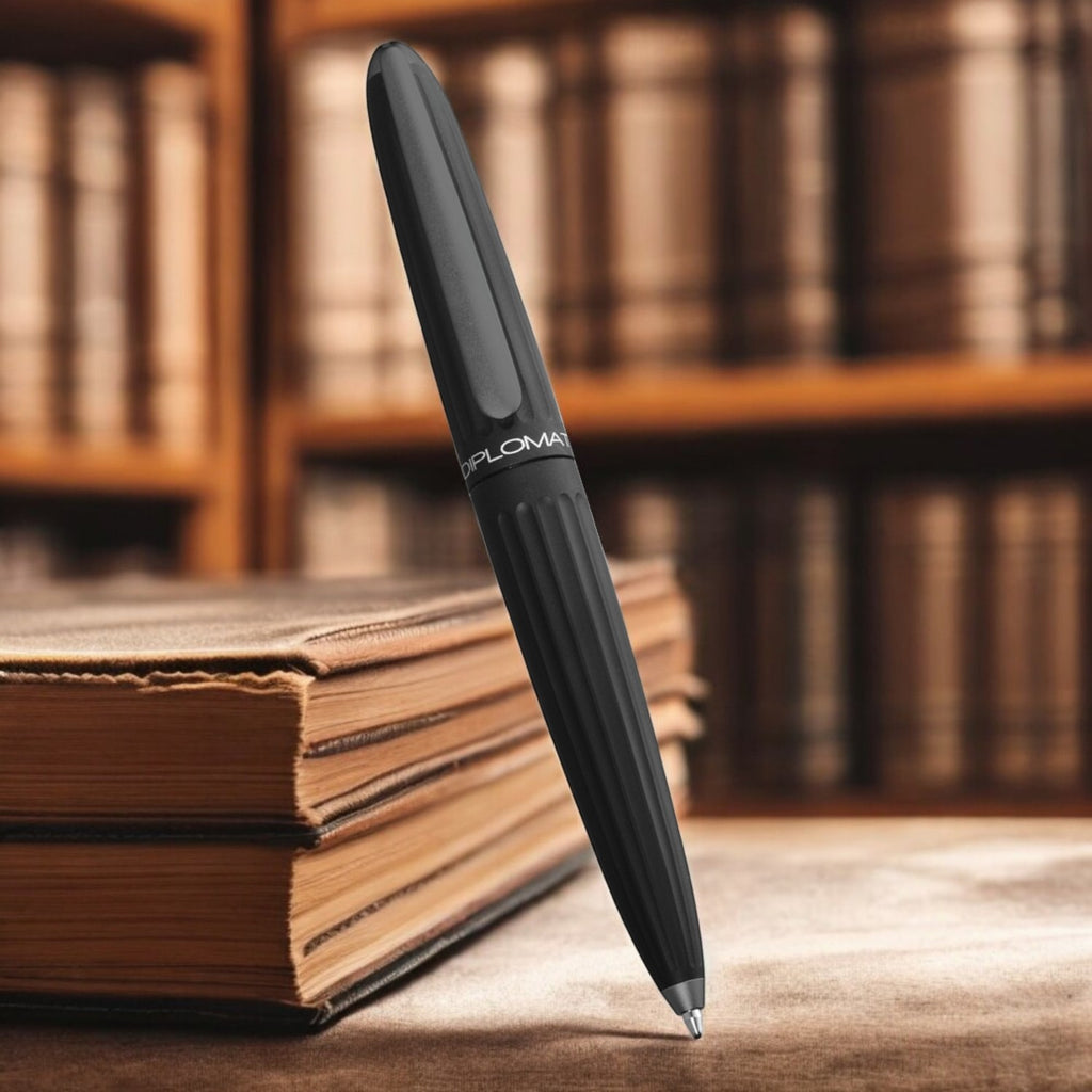 Diplomat Aero Black easyFLOW Ball Pen D40301040