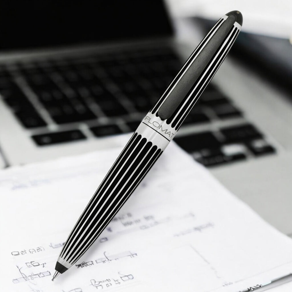 Diplomat Aero Stripes Black Mechanical Pencil (0.7 MM) D40318050