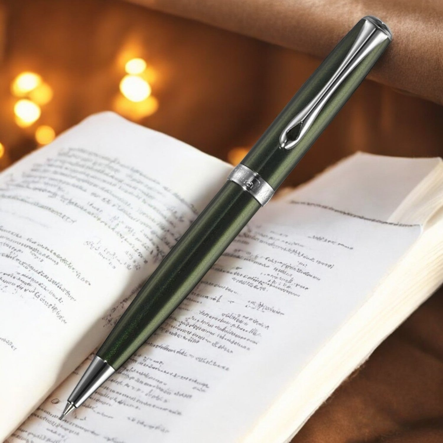 Diplomat Excellence A2 Evergreen/Chrome Mechanical Pencil (0.7MM) D40212050