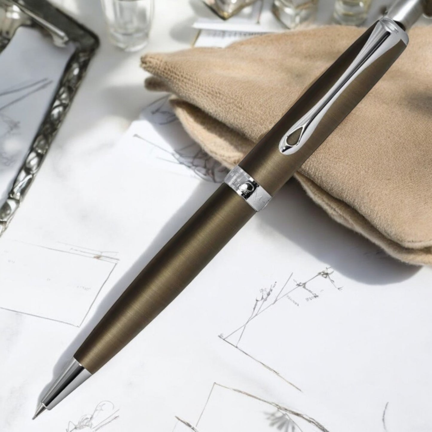 Diplomat Excellence A2 Oxyd Brass Mechanical Pencil (0.7MM) D40217050