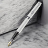 Diplomat Excellence A2 Pearl White 14K Gold Fountain Pen