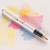 Diplomat Excellence A2 Pearl White Gold Roller Ball Pen D40219030