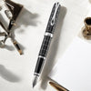Diplomat Excellence A Plus Rhomb Guilloche Lapis Black Fountain Pen