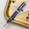 Diplomat Excellence A Plus Rome Black Blue 14K Gold Fountain Pen