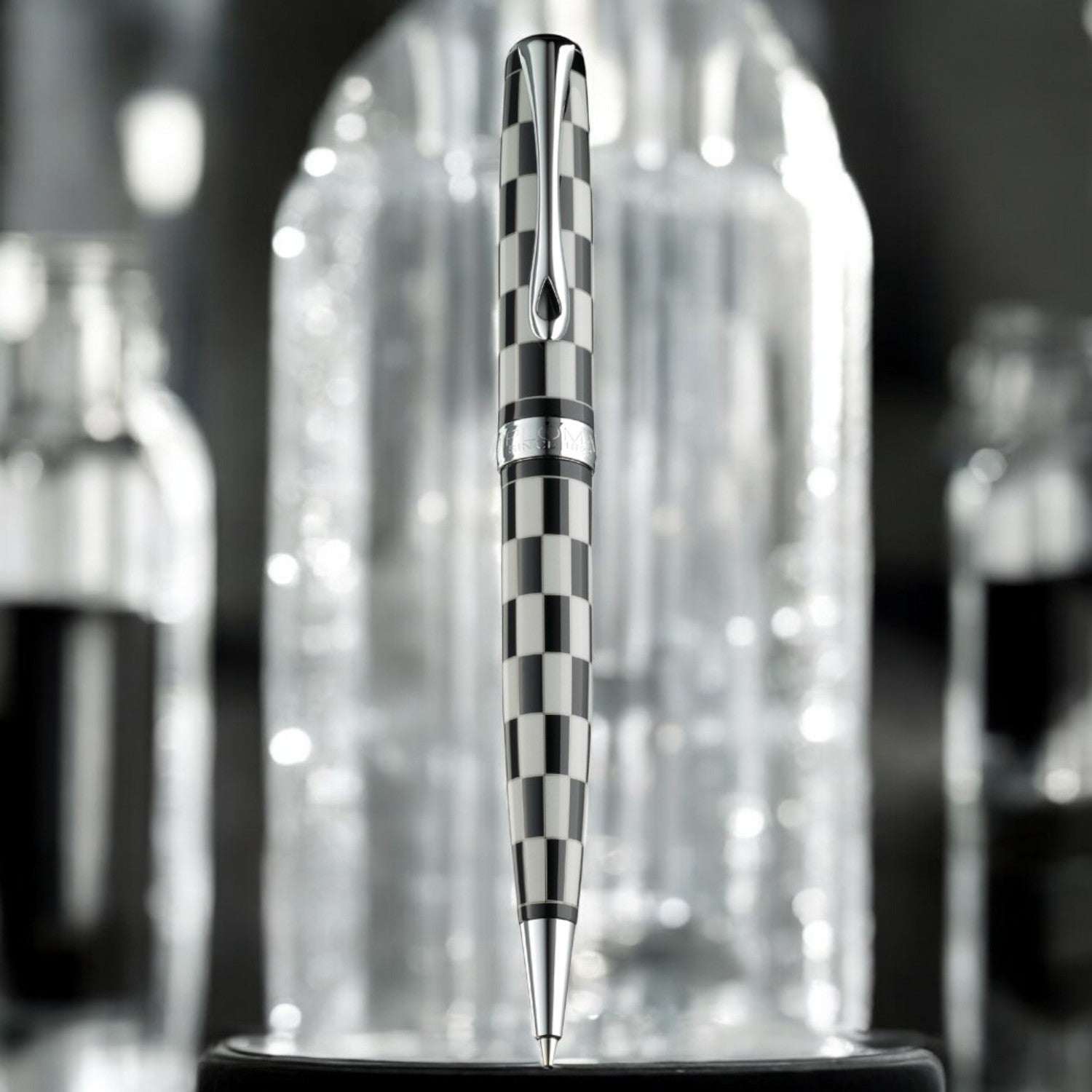 Diplomat Excellence A Plus Rome Black White Mechanical Pencil (0.7MM) D40102050
