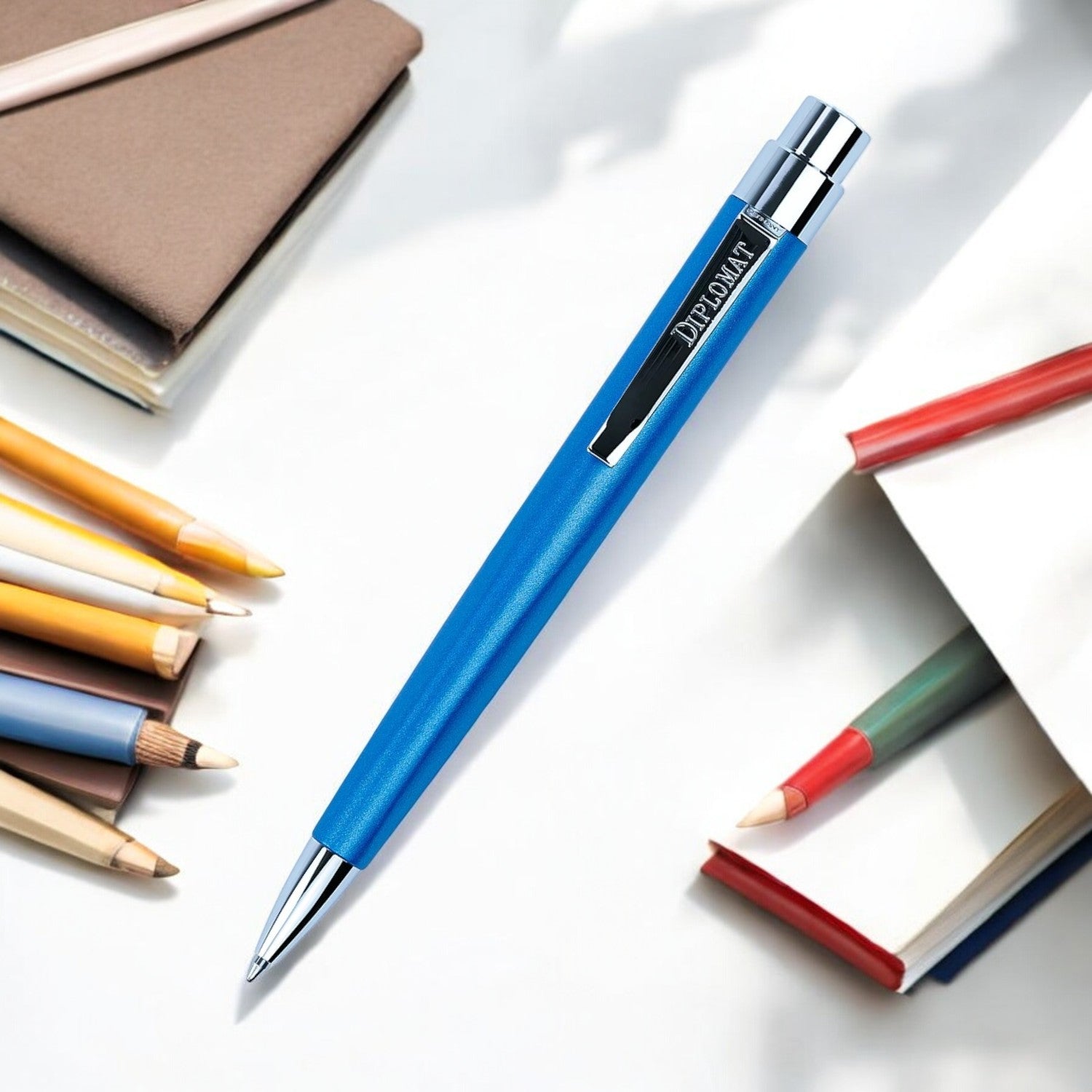 Diplomat Magnum Aegean Blue Ball Pen D40903040