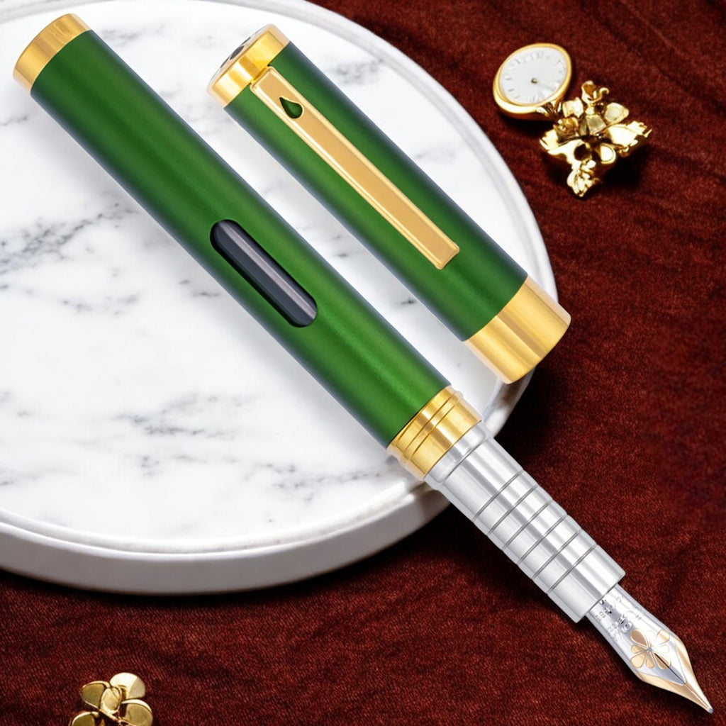 Diplomat Nexus Green GT 14CT Fountain Pen