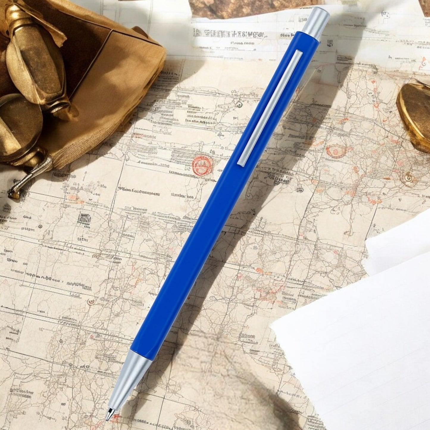 Diplomat Spacetec Q4 Blue Ball Pen D41101013
