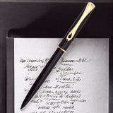 Diplomat Traveller Black Lacquer Gold Mechanical Pencil (0.5 MM) D40706050