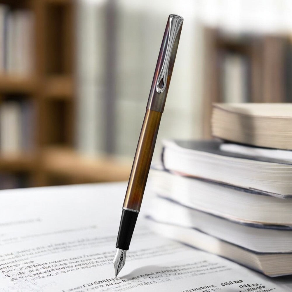 Diplomat Traveller Flame Fountain Pen
