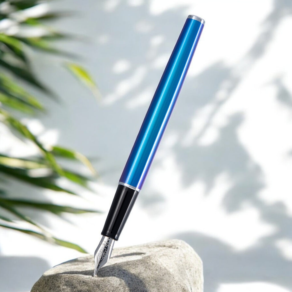 Diplomat Traveller Funky Blue CT Fountain Pen