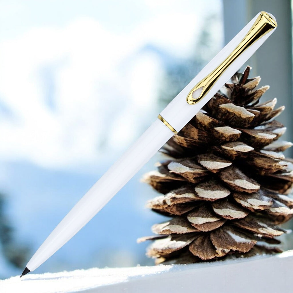 Diplomat Traveller Snow White Gold Mechanical Pencil (0.5MM) D40705050