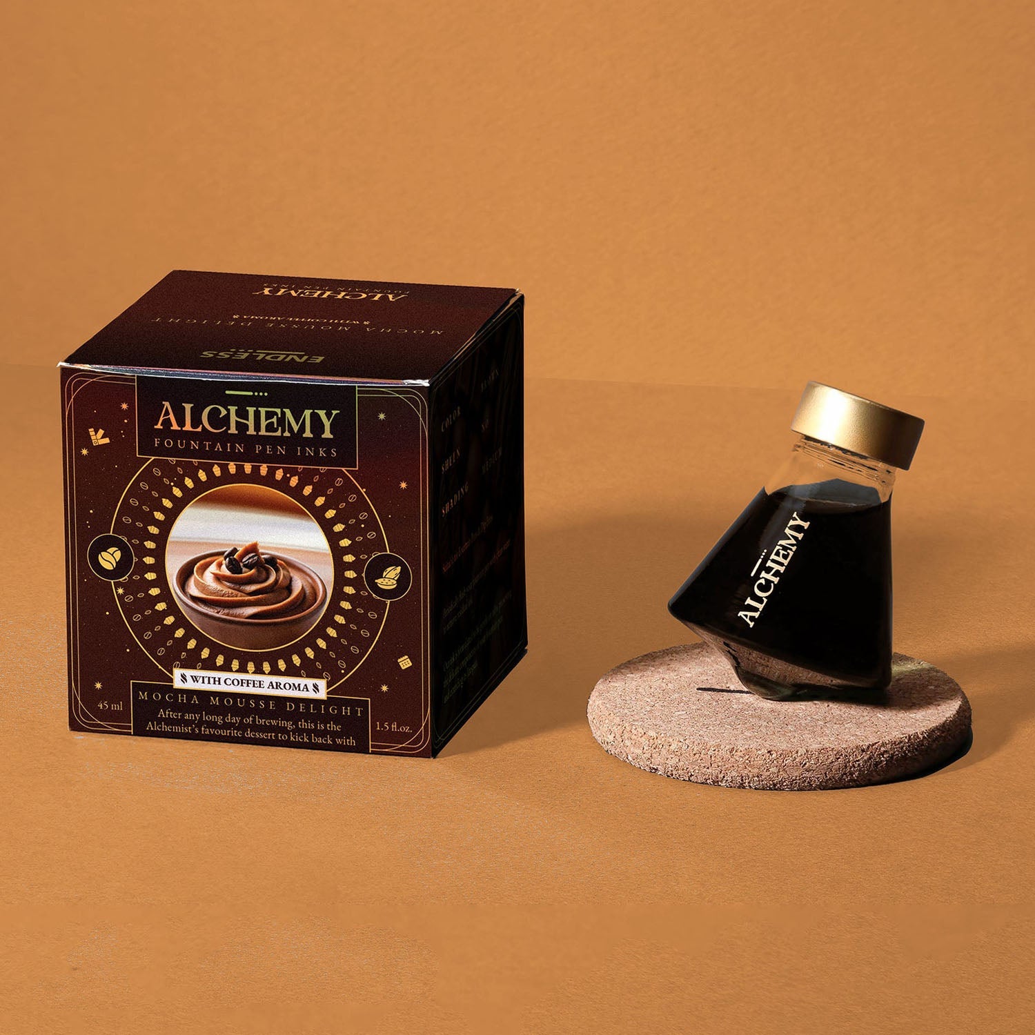 Endless Alchemy Ink Bottle (Mocha Mousse Delight - 45 ML) ESALMOMO45