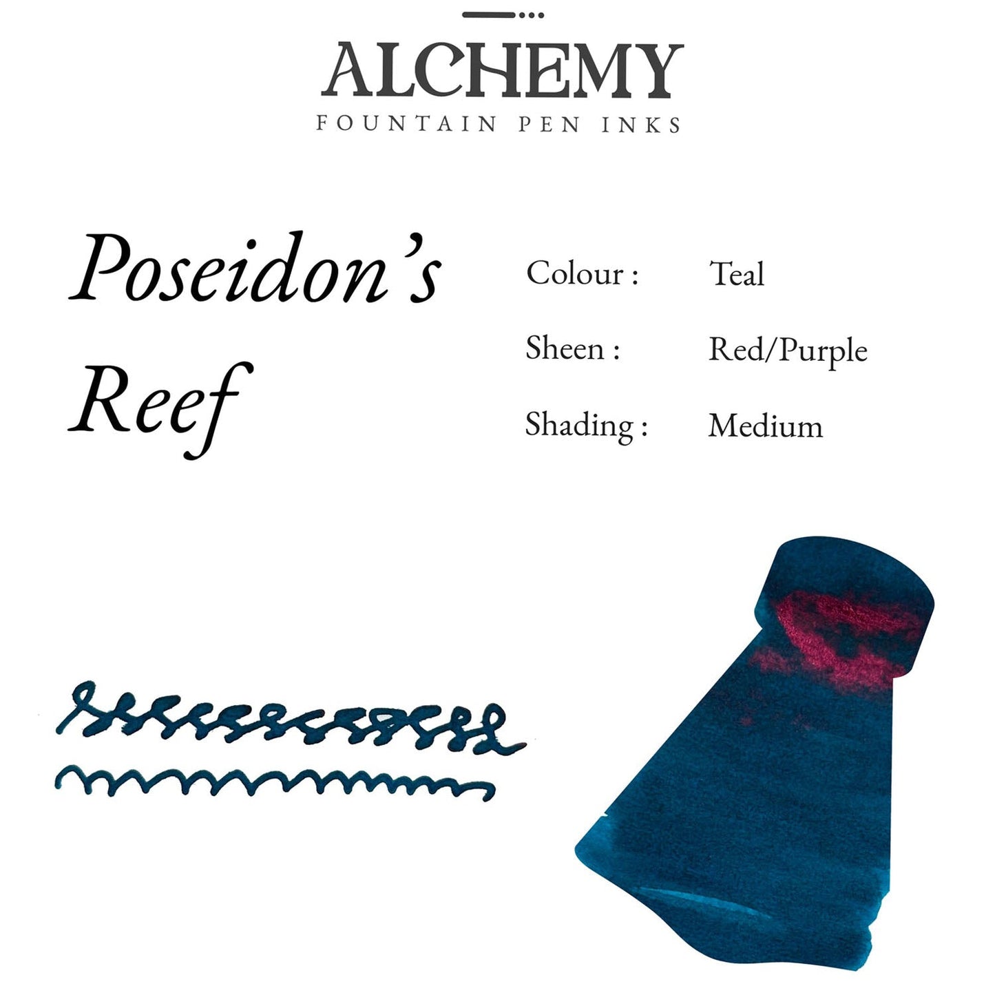 Endless Alchemy Ink Bottle (Poseidons Reef - 45 ML) ESALPORE45