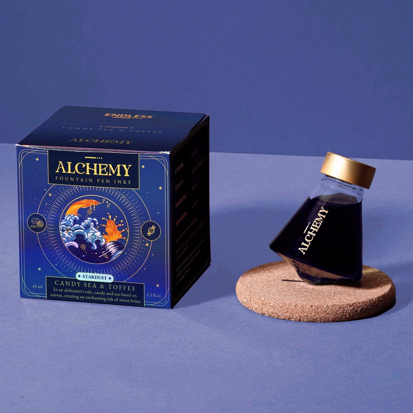 Endless Alchemy Ink Bottle (Stardust Candy Sea and Toffee - 45 ML) ESALCSTF45