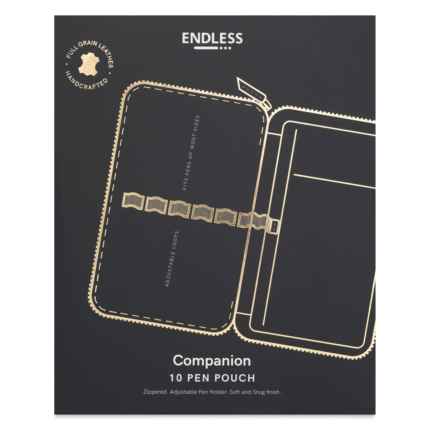 Endless Companion Ten Pen Case (Green) ESCPGR10P