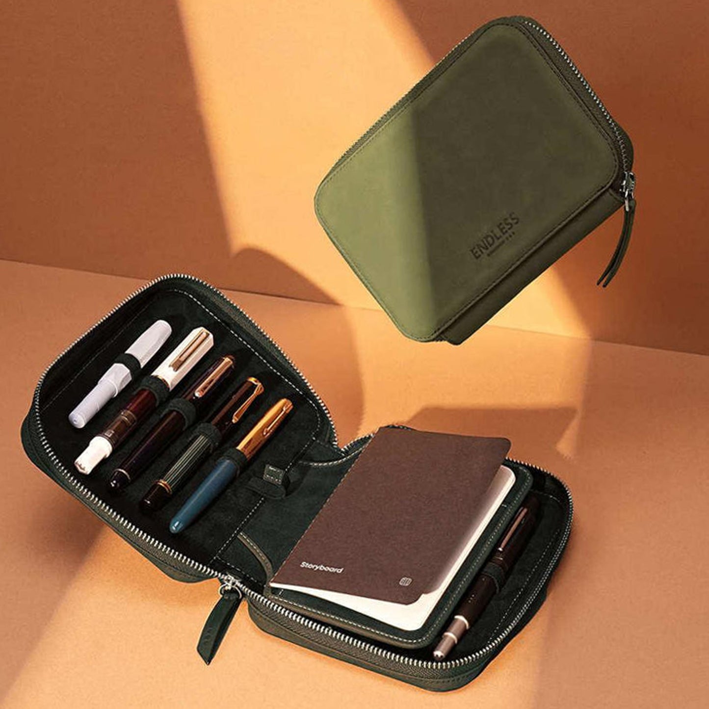 Endless Companion Ten Pen Case (Green) ESCPGR10P