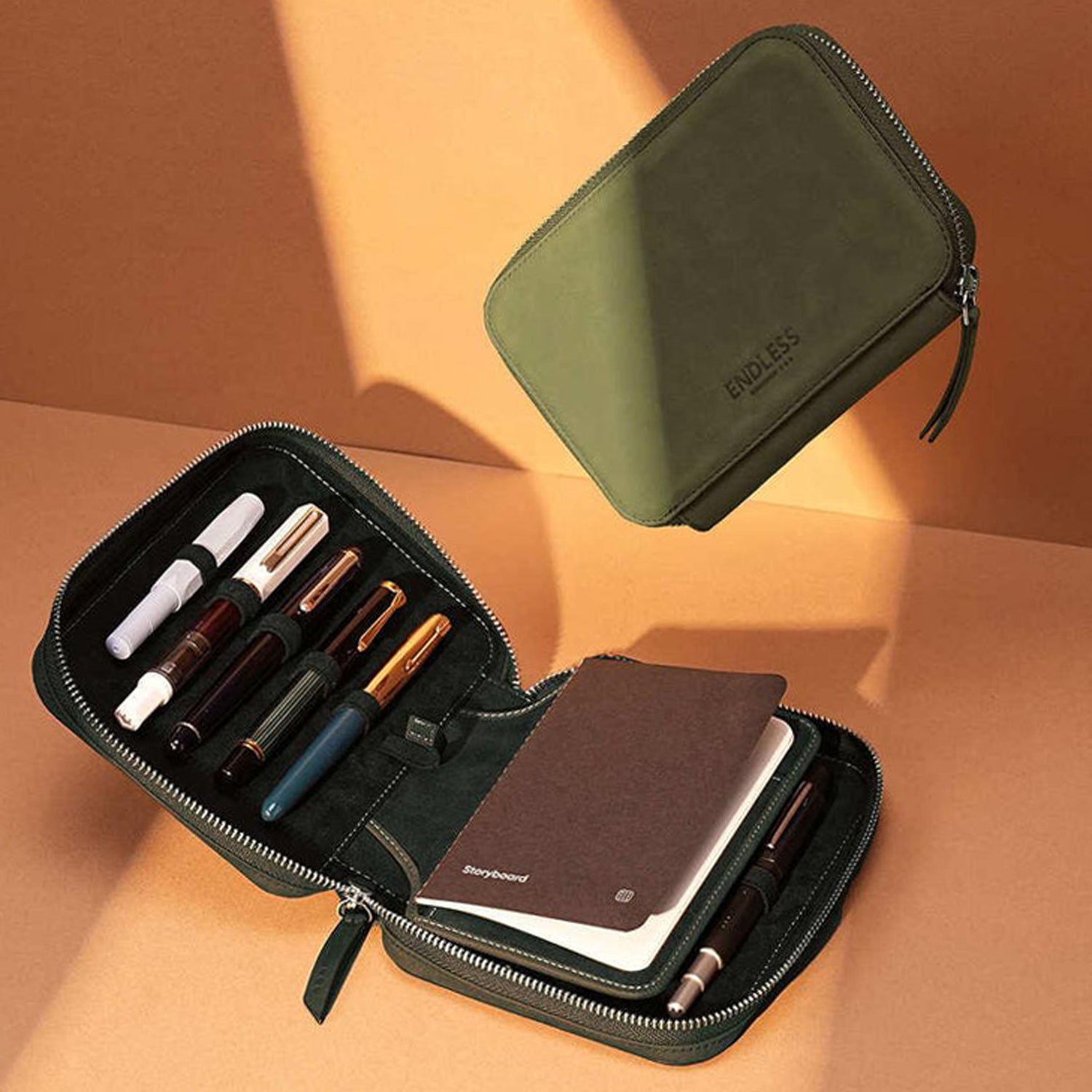 Endless Companion Ten Pen Case (Green) ESCPGR10P
