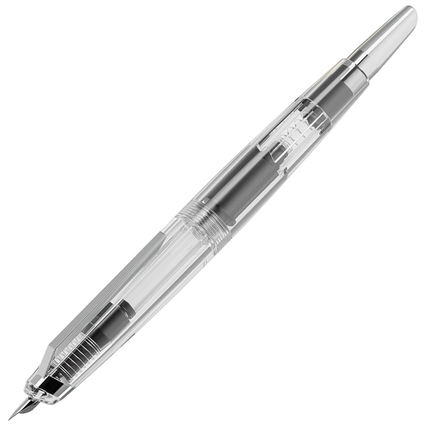 Endless Phantom Clear Chrome CT Fountain Pen