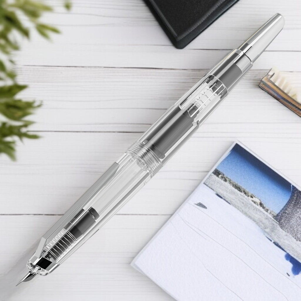 Endless Phantom Clear Chrome CT Fountain Pen