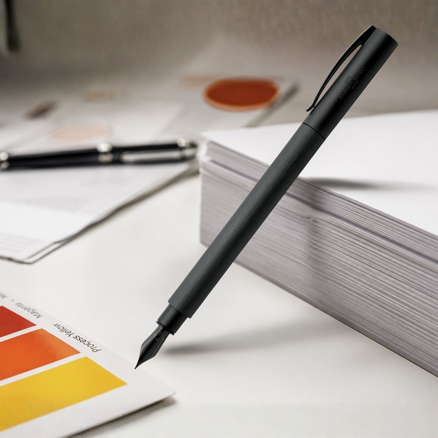 Faber-Castell Design Ambition All Black PVD Fountain Pen