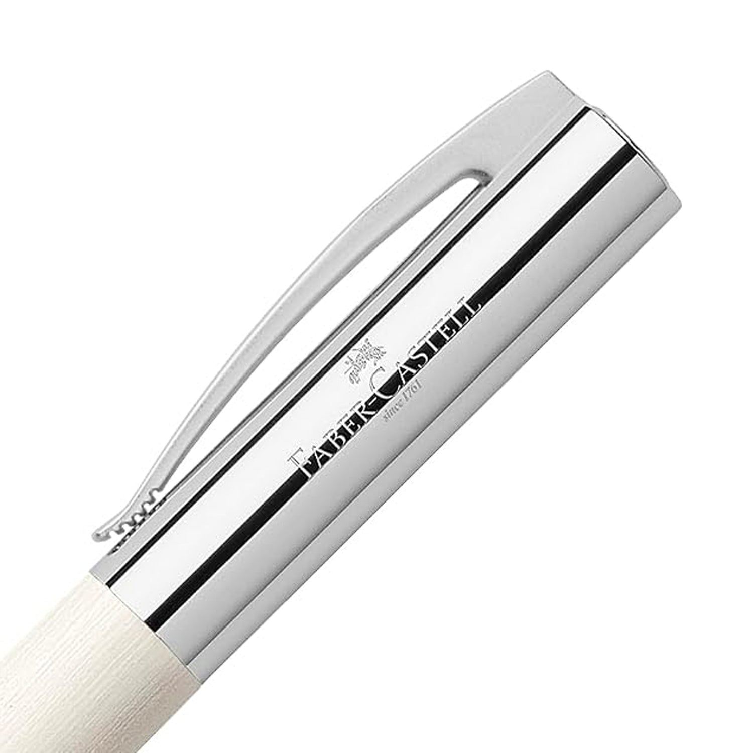 Faber-Castell Design Ambition Cinematic White CT Ballpoint Pen 147175