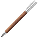 Faber-Castell Design Ambition Walnut Wood Brown CT Ballpoint Pen 148531