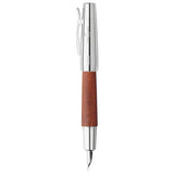Faber-Castell Emotion Pearwood Brown Fountain Pen