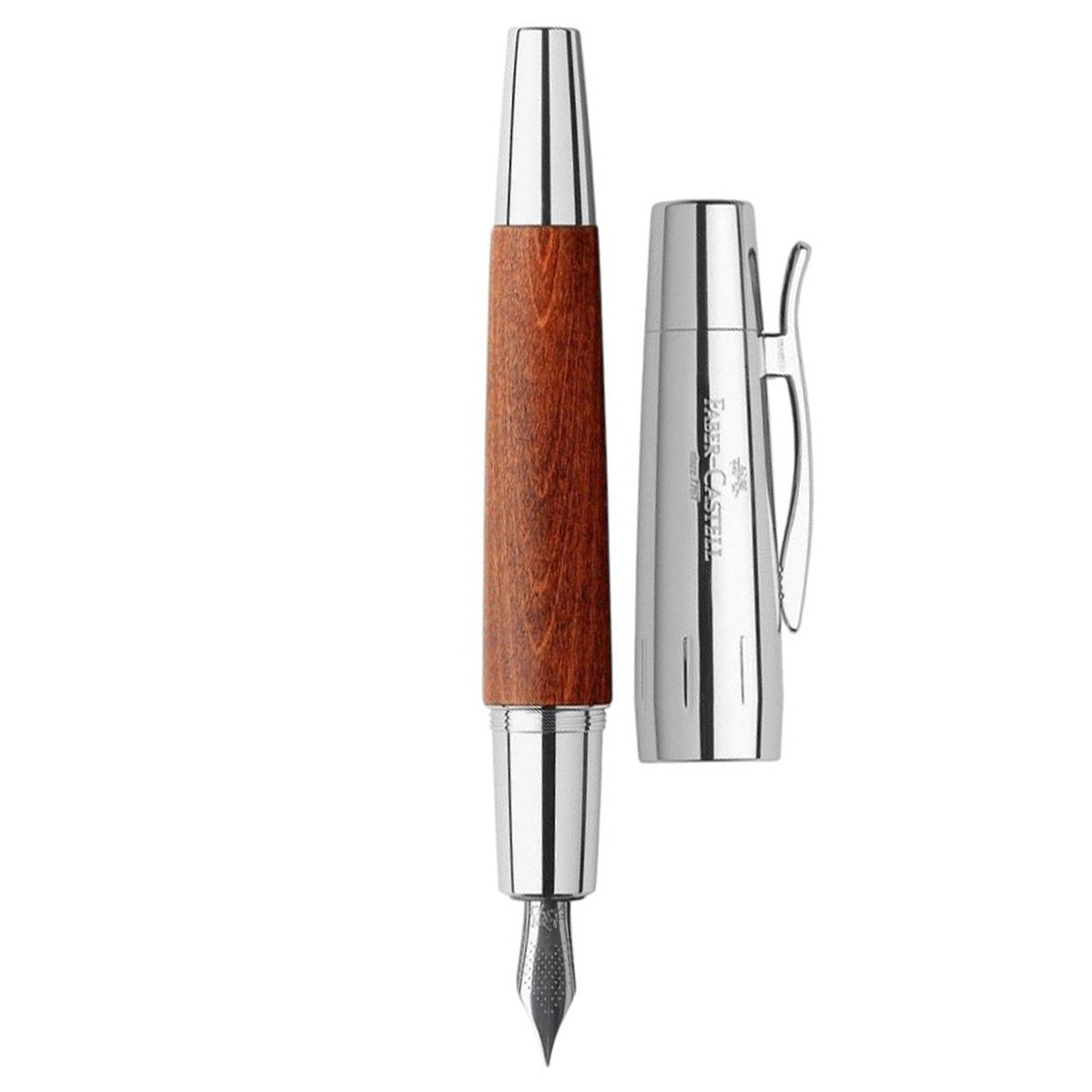 Faber-Castell Emotion Pearwood Brown Fountain Pen
