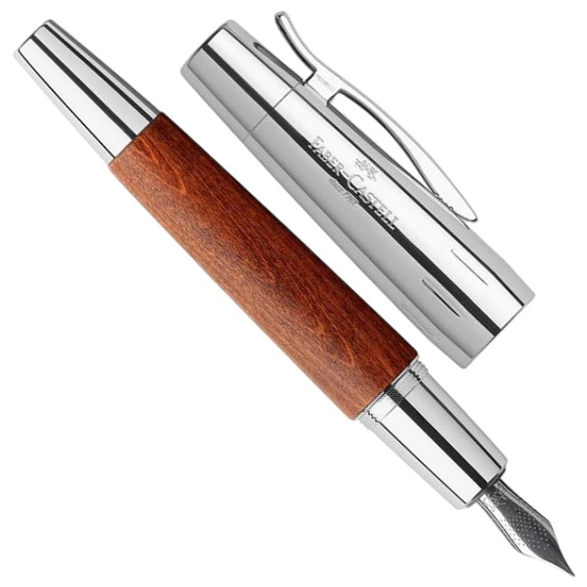 Faber-Castell Emotion Pearwood Brown Fountain Pen