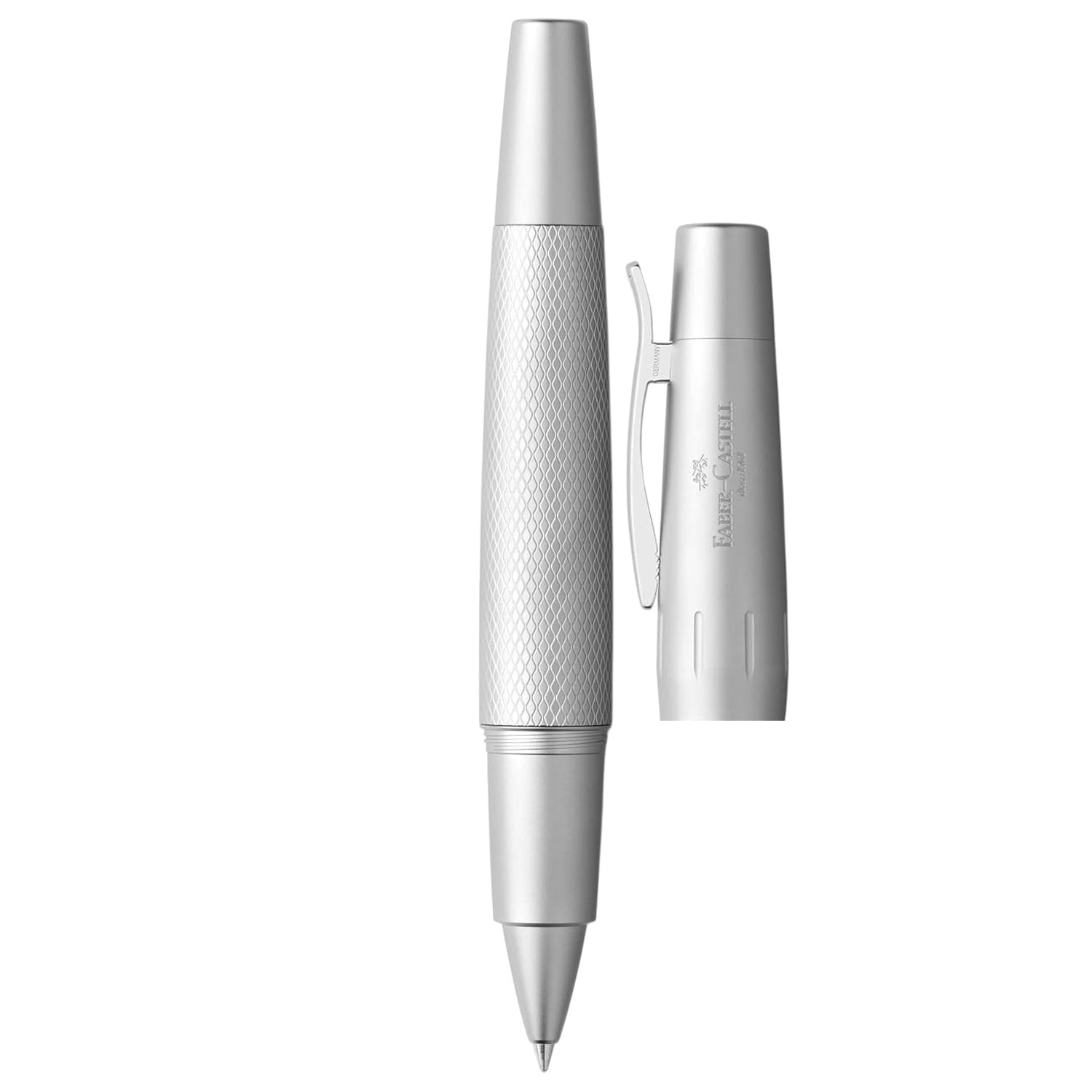 Faber-Castell Design Emotion Pure Silver CT Roller Ball Pen 148675