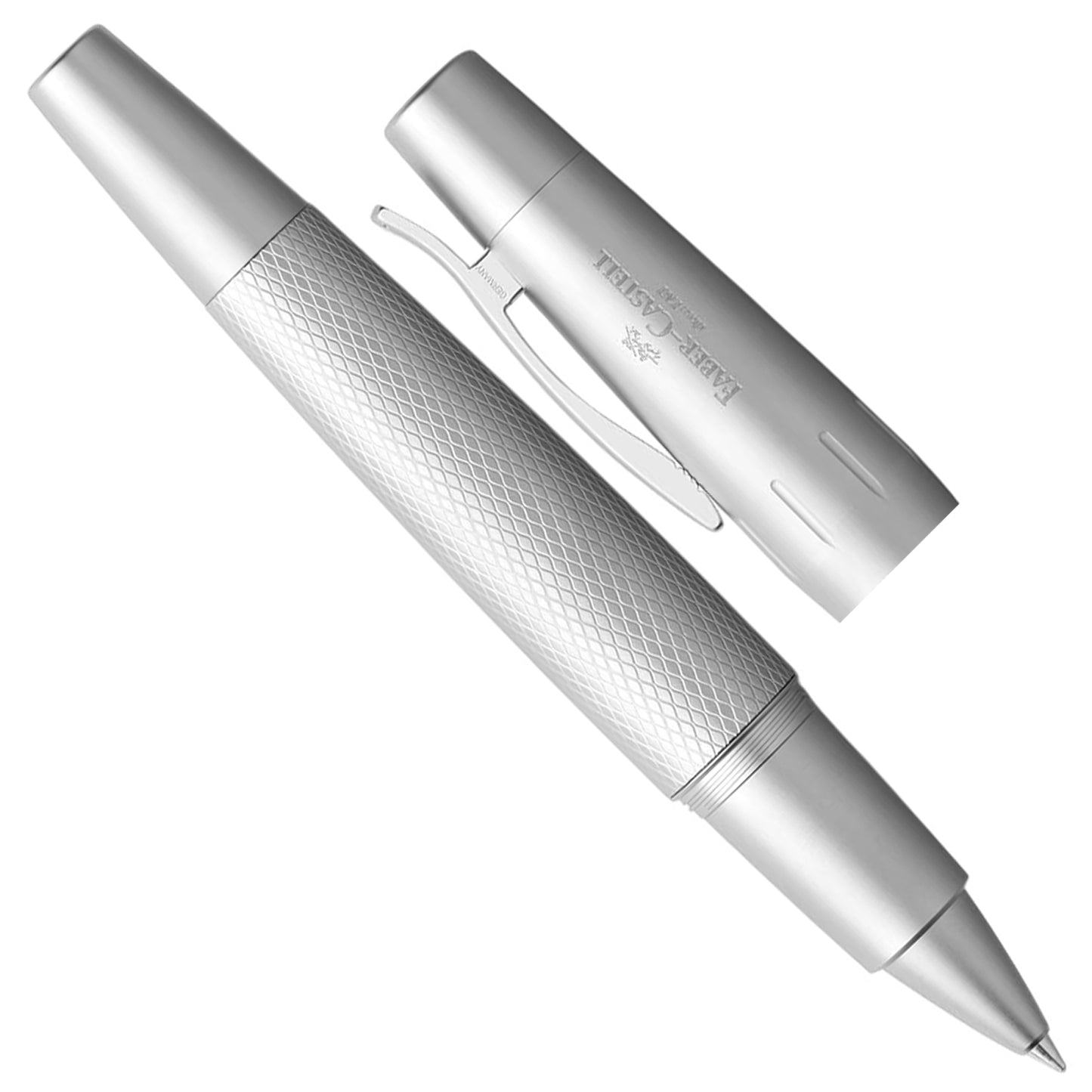 Faber-Castell Design Emotion Pure Silver CT Roller Ball Pen 148675