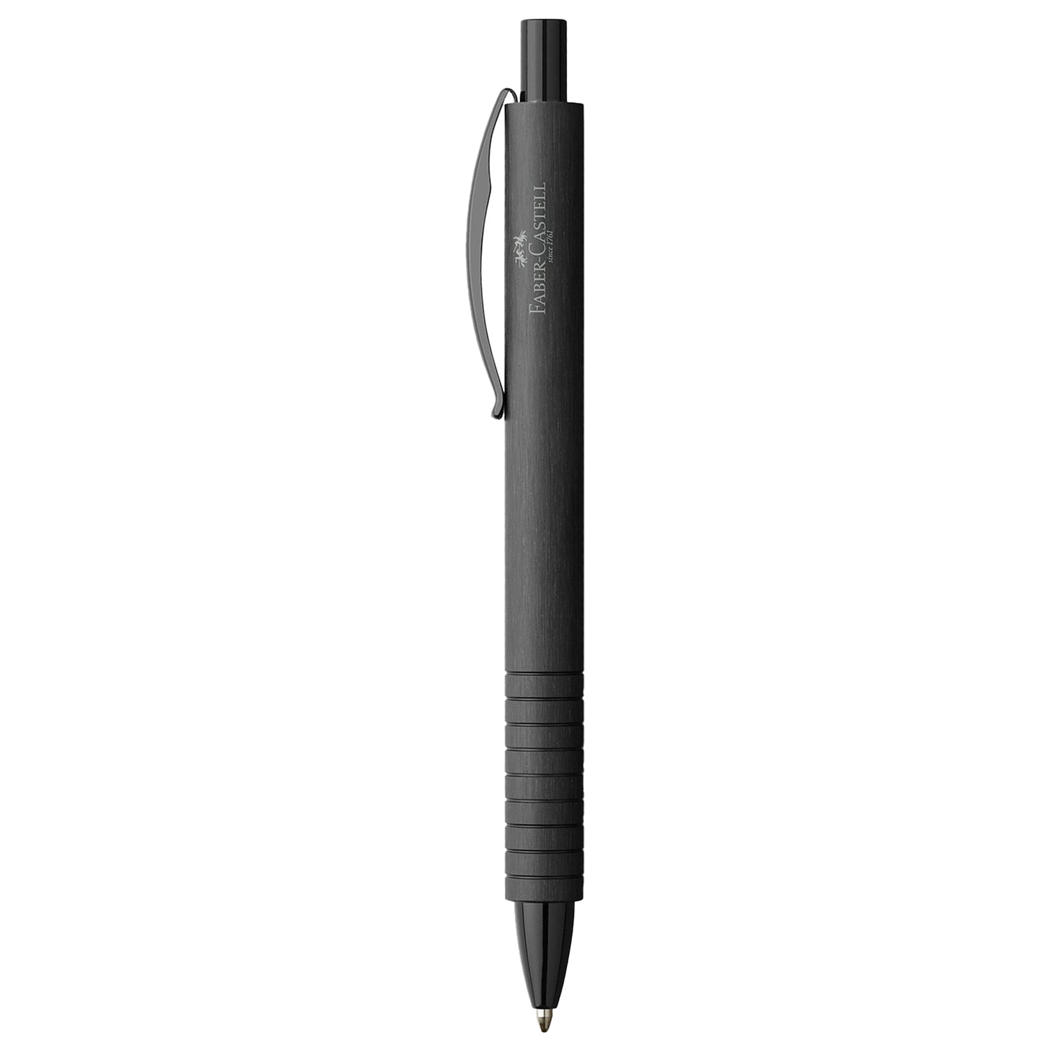 Faber-Castell Design Essentio Aluminium Black PVD Ballpoint Pen 148427