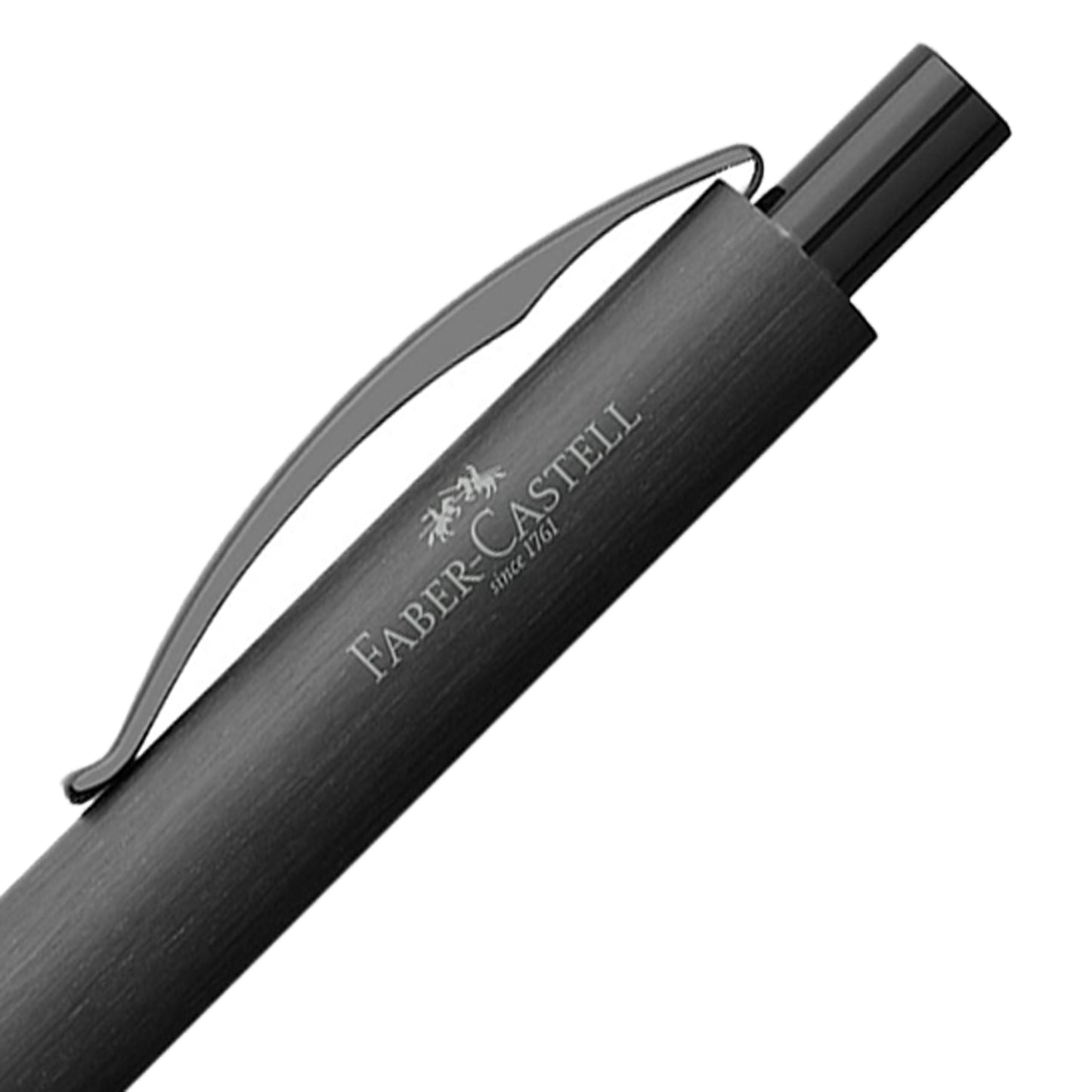 Faber-Castell Design Essentio Aluminium Black PVD Ballpoint Pen 148427