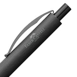 Faber-Castell Design Essentio Aluminium Black PVD Ballpoint Pen 148427